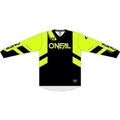 Produktbild: O'NEAL Bike Jersey Element Racewear Black/Neon Yellow L - Schwarz - L