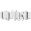 Produktbild: Umbra Sticks Wandgarderobe mit 5 Haken Weiss