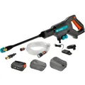 Produktbild: GARDENA Akku-Mitteldruckreiniger AquaClean 24/18V P4A Set, Druckreiniger, grau