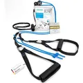 Produktbild: aerobis® aeroSling® Elite (alte Version) - Sling Trainer mit Umlenkrolle, Türanker - Videoanleitung + Trainingsplan