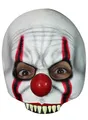 Produktbild: Maskworld Horror-Clown Halbmaske für Kinder aus Latex - für Halloween, Karneval, Horror- und Motto-Party