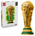 Produktbild: LEGO Editions Sports Offizieller Pokal der FIFA Fußball-Weltmeisterschaft - 3D DIY Modell mit sammelbarer Minifigur - Fußball Geschenk für Jungen & Mädchen ab 12 Jahren und erwachsene Fans - 43020