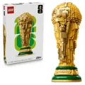 Produktbild: LEGO Editions Sports Offizieller Pokal der FIFA Fußball-Weltmeisterschaft - 3D DIY Modell mit sammelbarer Minifigur - Fußball Geschenk für Junge... - Bunt