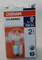 Produktbild: 5x OSRAM Tropfenlampe 64543 P E27/ES 46W~60W KLAR Classic P KEIN LED! (10323)