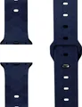 Produktbild: Hexion Armband für Apple Watch Ultra/SE/10/9/8/7/6/5/4/3/2/1, Silikon Loop Sportarmband, 42/44/45/46/49mm - Marineblau