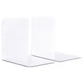 Produktbild: Maul Buchstütze 3506202, breit, weiß, 12 x 14cm, aus Metall, 2 Stützen, 2 Stück