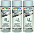 Produktbild: 3x400ml Lackspray Alu Primer Untergrund Haftgrund Grundirung für Aluminium Grau