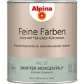 Produktbild: Alpina Feine Farben Lack No. 12  Sanfter Morgentau ® Grau-Grün edelmatt 750 ml