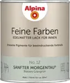 Produktbild: Alpina Feine Farben Lack No. 12 Sanfter Morgentau - graugrün 750 ml
