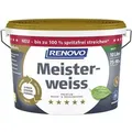 Produktbild: Premium Wand- Und Deckenfarbe Meisterweiss Matt 10 Ltr. - Renovo