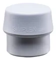 Produktbild: Halder Schonhammerkopf Simplex TPE-mid 80 mm abriebfrei, mittelhart - 3203.080