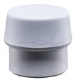 Produktbild: Halder Schonhammerkopf Simplex TPE-mid 80 mm abriebfrei, mittelhart - 3203.080