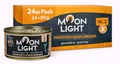Produktbild: Moonlight Premium Nassfutter Katze Nr. 2 – 24x80g Dose Getreidefrei - Thunfisch, Huhn und Shrimps – viel Fleischanteil - Feines Filetfutter im eigenen Saft – Katzenfutter für Feinschmecker