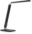 Produktbild: Maximex Tischleuchte Tageslicht, Dimmfunktion, LED fest integriert, Neutralweiß, Warmweiß, Tageslichtweiß, Tischlampe mit 5 Helligkeitsstufen, standsicherer Fuß, USB-Anschluss