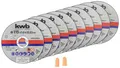 Produktbild: Kwb 712021 Trennscheiben-Set 115mm 10 St. Metall