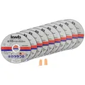 Produktbild: 10er Multipack kwb 712021 Trennscheiben-Set 115 mm 10 St. Metall