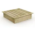Produktbild: WICKEY Sandkasten King Kong inkl. Deckel 120 x 120 cm