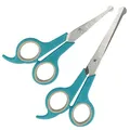 Produktbild: Acme United Europe GmbH Pets Aid Only Fellscheren-Set, abgerundete Spitze, Pfotenscheren, Gesamtlänge 14,8 cm BZW. 17,5 cm, Klingenlänge 5,1 cm BZW. 7,7 cm, PAO-10004