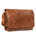 Produktbild: STILORD Elias Echtleder Umhängetasche 15.6 Zoll - der verbesserte Klassiker - Vintage Lifestyle 2.0 Farbe:maraska - braun