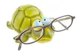 Produktbild: by-Bers Brillenhalter Schildkröte, handbemalt, echt lustig, ein Muss für Schildi Sammler, aus Polyresin, schön für die erste Brille,