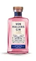 Produktbild: VON HALLERS GIN Blush I Dry Gin I Florale Frische im Geschmack I Botanicals des deutschen Blumengartens I 44% Vol. I 0,5 l