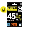 Produktbild: congstar Prepaid ALLNET L SIM-Karte ohne Vertrag | 5G mit 25 Mbit/s