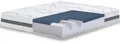 Produktbild: The White Stone Memory Foam Matratze 130x200 cm Höhe 22 cm | Hypoallergener und Atmungsaktiver Bezug | Orthopädische Anpassungsfähige Eigenschaften | Mittelfeste bis Feste Härte | Hergestellt in Italien