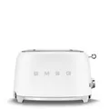 Produktbild: SMEG Toaster 2-Schlitz kompakt 50's Style TSF01WHMEU, Weiß, Matt