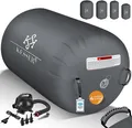 Produktbild: KESSER® Aufblasbare Air Roll Airtrack, Gymnastik-Rolle | inkl. Tragetasche & elektr. Luftpumpe | Barrel Gymnastik Tumbling | Yoga Gymnastik Rolle Gymnastikmatte, Fitnessrolle
