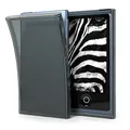 Produktbild: kwmobile Hülle kompatibel mit Apple iPod Nano 7 - Silikon Backcover Schutzhülle - Cover Case in Schwarz Transparent