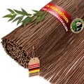 Produktbild: Weidenzaun Natur Sichtschutz aus Holz kürzbar rostfrei Fachhandel-Qualität 150x500 cm - Braun