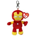 Produktbild: TY Beanie Iron Man Marvel Schlüssel Clip Weich Plüsch Schlüsselanhänger Toy