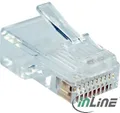 Produktbild: InLine Modularstecker, 10P10C zum Crimpen