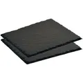 Produktbild: Kesper Schieferplatten 38109, 20 x 20cm, Servierplatten, Set, 2 Stück
