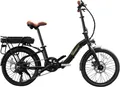 Produktbild: SachsenRad E-Bike Faltrad F2, 7 Gang Shimano Shimano SIS 7-Gang-Schaltung Schaltwerk, Kettenschaltung, 470 Wh, LCD-Steuerdisplay, Fahrmodus Pedelec,  LED-Frontlicht, LED-Rücklicht