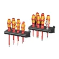 Produktbild: Wera Schraubendrehersatz VDE isol. 16tlg. Schlitz/PH/PZD/ PlusMinus/TX/Spannungsprüf