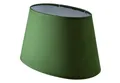 Produktbild: B&S Lampenschirm Lampenschirm grün oval aus Stoff H/B/L 20 x 22 x 33 cm