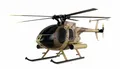 Produktbild: Amewi AFX MD500E Militär brushless 4-Kanal 325mm Helikopter 6G RTF braun RC