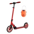 Produktbild: HUDORA Scooter Up 200, red inklusive Kabelschloss (Bundle)