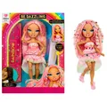 Produktbild: Rainbow High Be Dazzling – Adeline Rose – Rosa 28 cm Modepuppe mit Verzieru ...