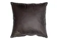 Produktbild: Centaur - Deko Lederkissen 40 x 40 cm für Sofa oder Schlafzimmer Chocolate - Echt Leder Kissen Echtleder Sofakissen Lederoptik