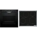 Produktbild: Bosch Serie 6 HND675LS67 (HEB578BB4+NIF645CB5E) Herdset  Pyrolyse Backwagen