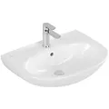 Produktbild: Villeroy und Boch O.novo Waschtisch 4A4060R3 60x46cm, oval, Hahnloch mit Überlauf, pergamon C-plus