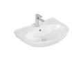 Produktbild: Villeroy und Boch O.novo Waschtisch 4A4060R3 60x46cm, oval, Hahnloch mit Überlauf, pergamon C-plus