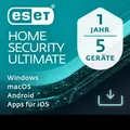 Produktbild: ESET HOME Security Ultimate 5 Geräte - 1 Jahr Software