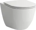 Produktbild: LAUFEN PRO Wand-Tiefspül-WC Comfort, spülrandlos, 360x560mm, verdeckte Befestigung, H8219620490001