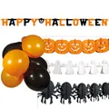 Produktbild: Halloween Dekoration Halloweenparty Kürbis Spinnen Gespenster