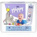 Produktbild: Bella Baby Happy SIze M Einweg-Wickelunterlagen 40x60 cm 30 St.