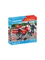 Produktbild: Playmobil Action - Feuerwehrmotorrad am Unfallort