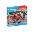 Produktbild: Playmobil® Playmobil® 71466 - Feuerwehrmotorrad am Unfallort - Playmobil® Action Konstruktions-Spielset